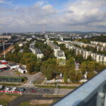 14.09.2026. Kielce. Kompleks wieżowców Sky Trust przy skrzyżowaniu al. Solidarności i ul. Świętokrzyskiej / Fot. Wiktor Taszłow - Radio Kielce