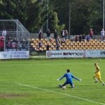 26.09.2026. Mecz 10. kolejki piłkarskiej Betclic 3. Ligi: Naprzód Jędrzejów - AKS 1947 Busko Zdrój / Fot. Maciej Makuła – Radio Kielce