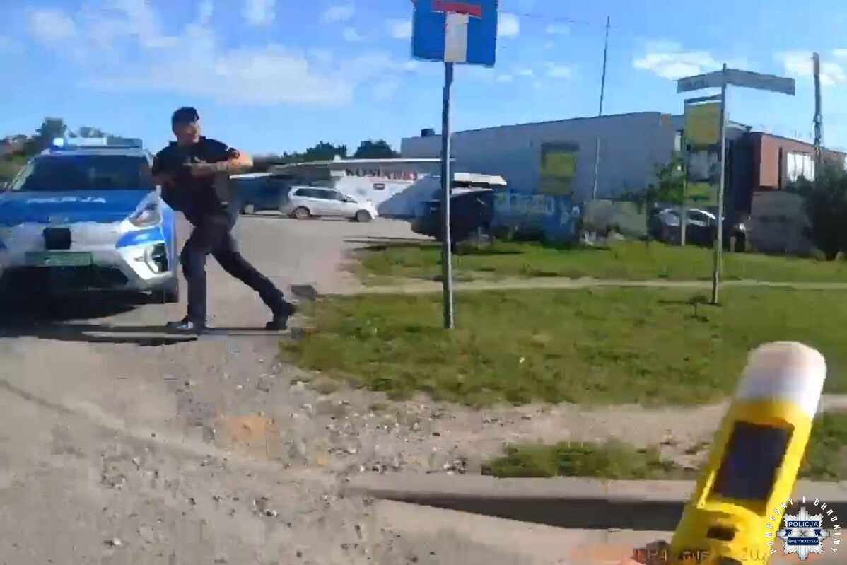 Ponad dwa promile i brawurowy pościg policji