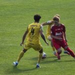 26.09.2026. Mecz 10. kolejki piłkarskiej Betclic 3. Ligi: Naprzód Jędrzejów - AKS 1947 Busko Zdrój / Fot. Maciej Makuła – Radio Kielce