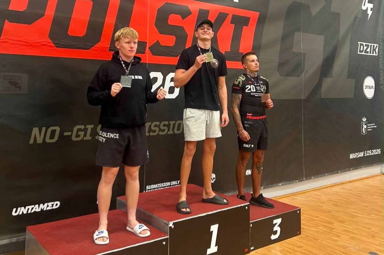 Alan Nowakowski mistrzem Polski w brazylijskim ju-jitsu