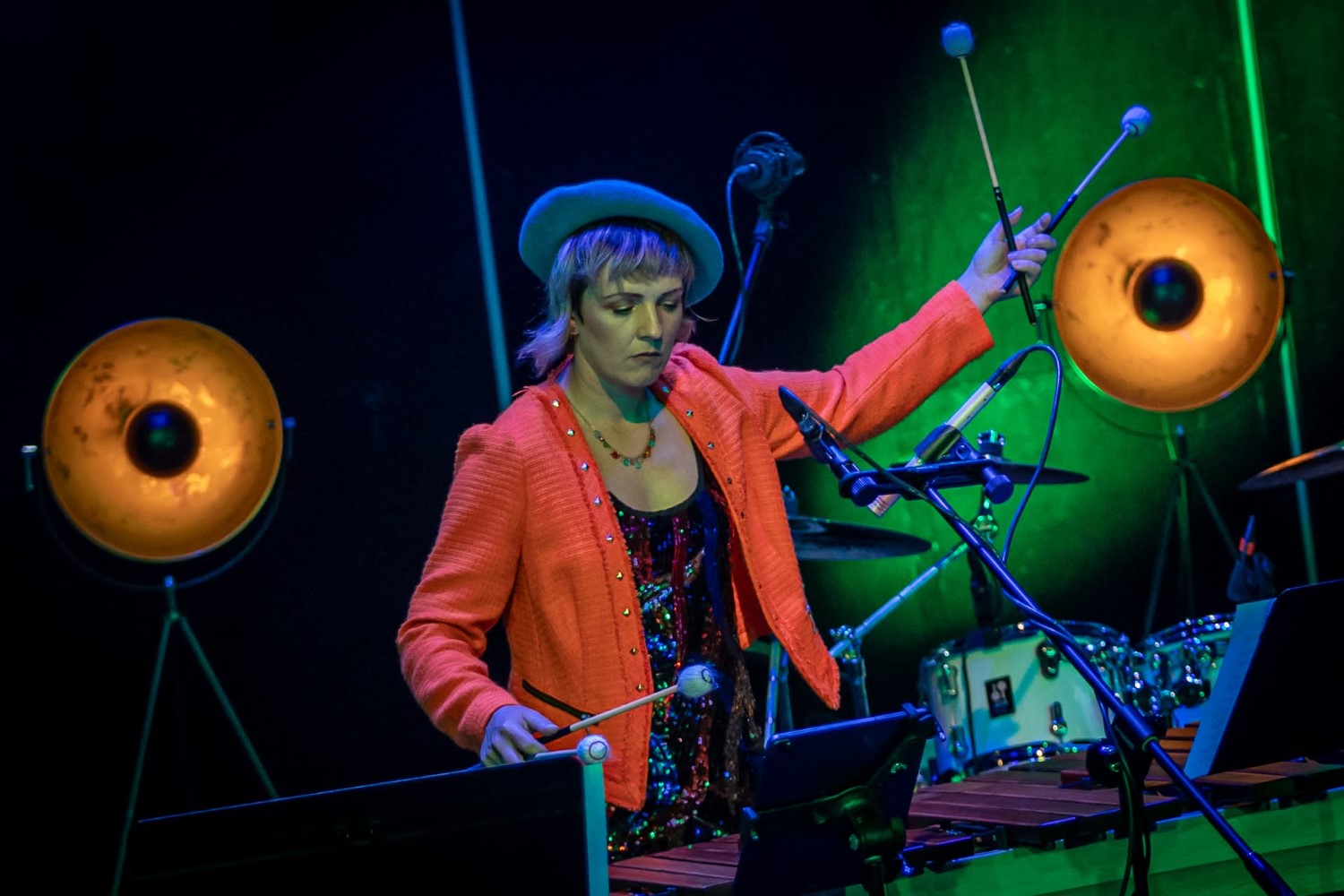 18.09.2026. Kielce. KCK. Koncert Saren Marimba & More Sound. Na zdjęciu: Anna Sarna / Fot. Mateusz Wolski - KCK