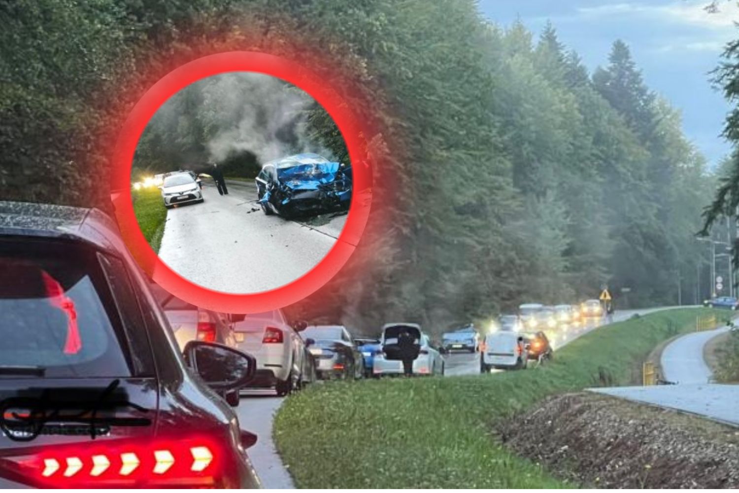 Tragedia na drodze. W akcji LPR i ratownicy medyczni