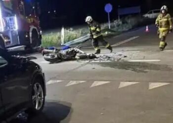 Nie ustąpiła pierwszeństwa, motocyklista w szpitalu
