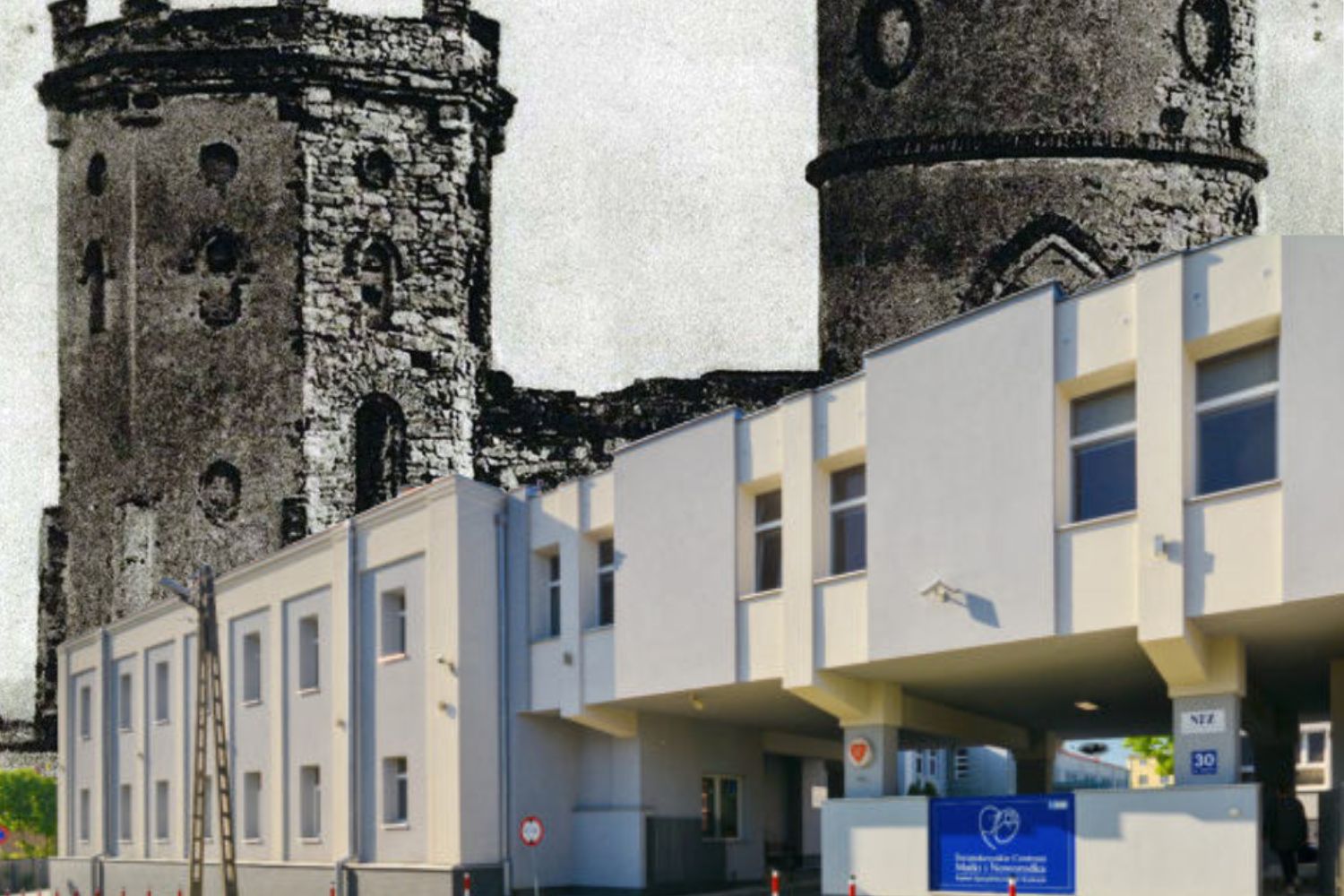 Budynki dzisiejszego szpitala były świadkiem zapomnianej śmierci