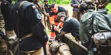 Świętokrzyscy terytorialsi szkolą uczniów