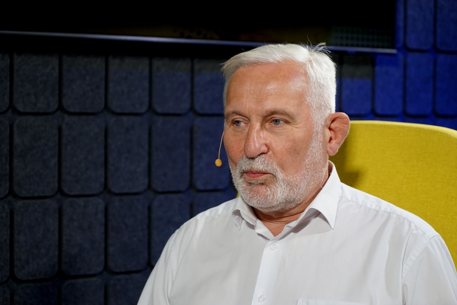 Lucjan Pietrzczyk – gość audycji Radia Kielce „Dzień Dobry, to Ja!” / Fot. Piotr Kwaśniewski – Radio Kielce