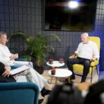 Lucjan Pietrzczyk – gość audycji Radia Kielce „Dzień Dobry, to Ja!” / Fot. Piotr Kwaśniewski – Radio Kielce