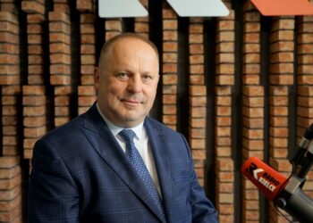 21.09.2026. Radio Kielce. Rozmowa Dnia. Na zdjęciu: Rafał Kępka - prezes Głównego Urzędu Miar / Fot. Piotr Kwaśniewski - Radio Kielce