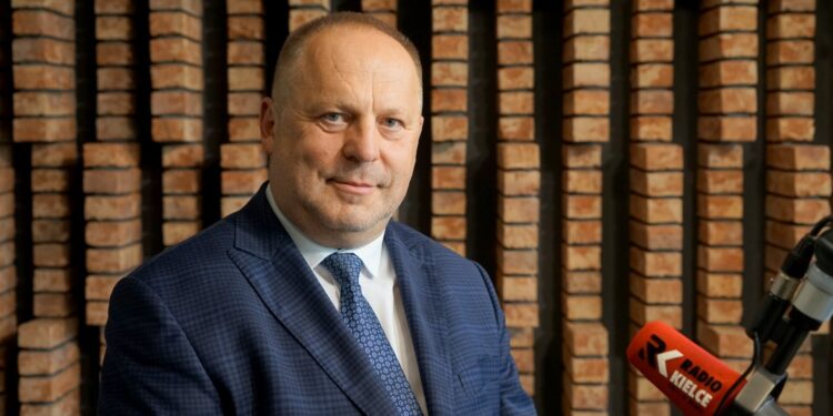 21.09.2026. Radio Kielce. Rozmowa Dnia. Na zdjęciu: Rafał Kępka - prezes Głównego Urzędu Miar / Fot. Piotr Kwaśniewski - Radio Kielce