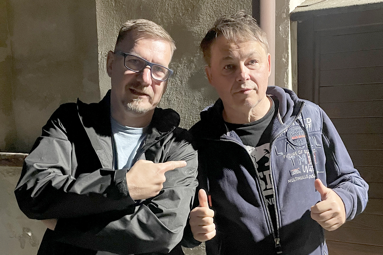 Stanisław Blinstrub i Wojtek Wojda / źródło: Radio Kielce Stanisław Blinstrub i Wojtek Wojda / źródło: Radio Kielce
