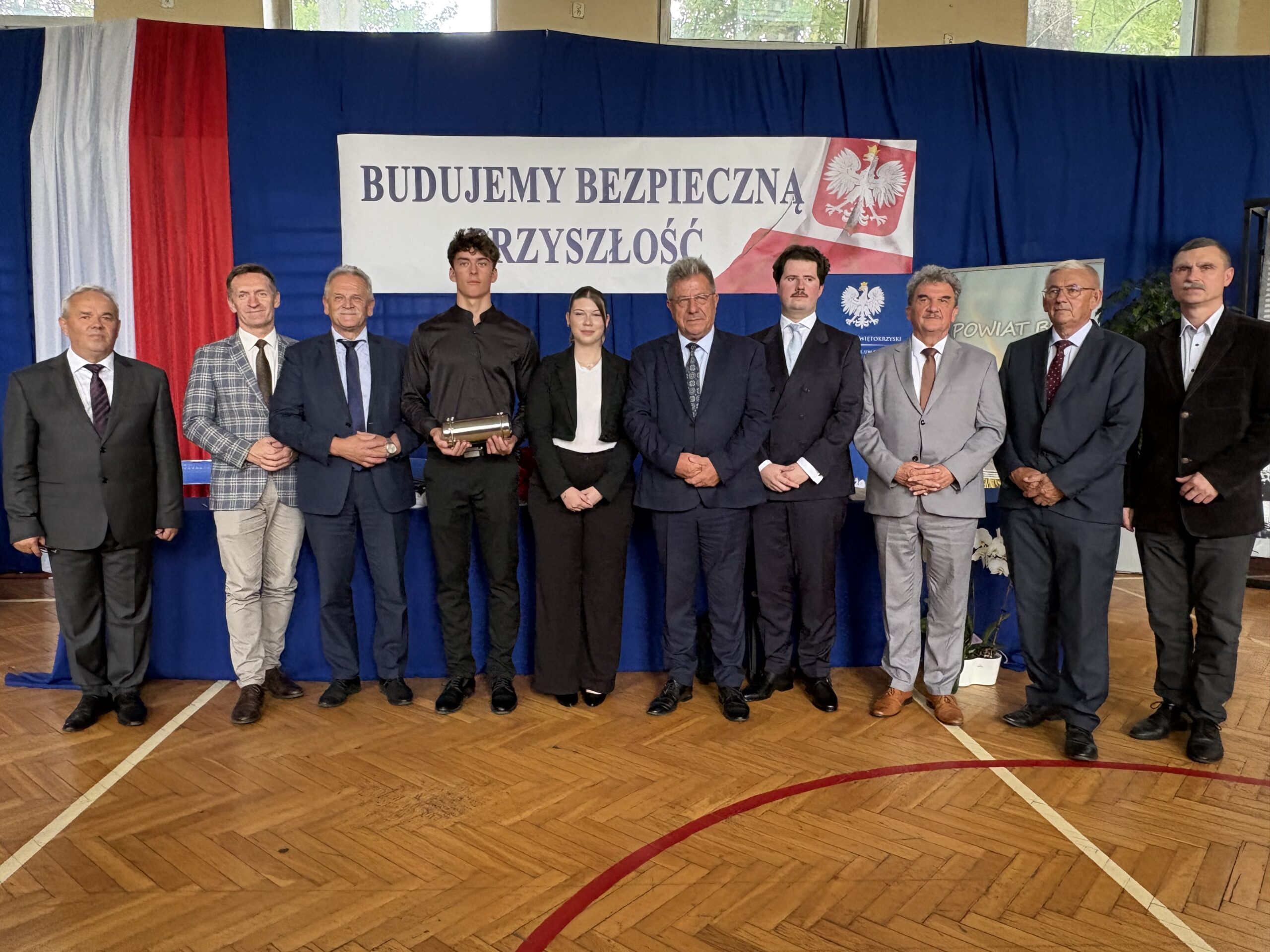 Busko-Zdrój. Przy Zespole Szkół Technicznych i Informatycznych powstanie miejsce ukrycia / Fot. Marta Gajda-Kruk - Radio Kielce