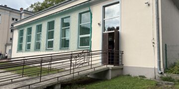 Busko-Zdrój. Przy Zespole Szkół Technicznych i Informatycznych powstanie miejsce ukrycia / Fot. Marta Gajda-Kruk - Radio Kielce
