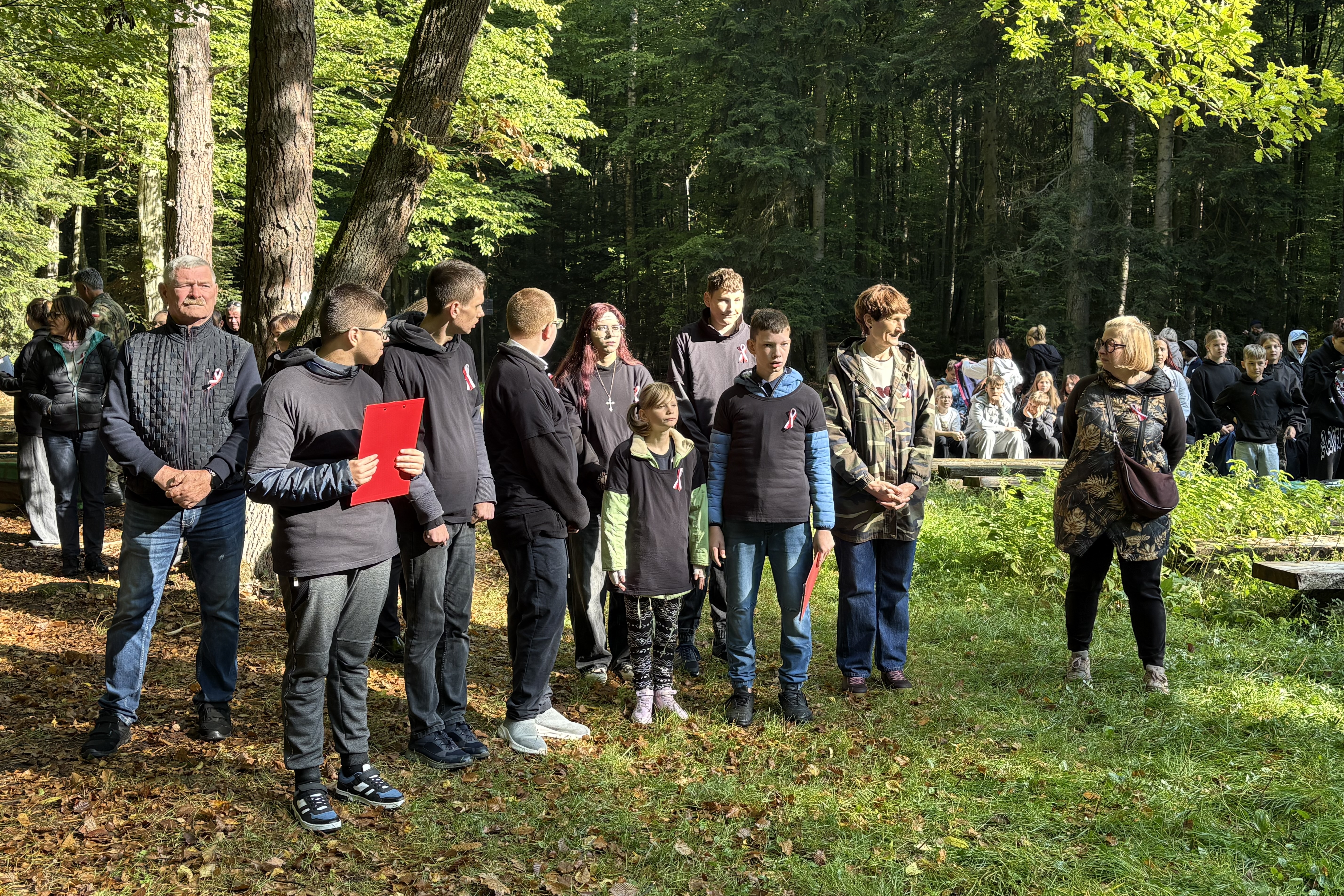 Młodzież pamięta o żołnierzach Jana Piwnika „Ponurego”