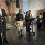 „Dziady" przy blasku świec w romańskiej świątyn - Radio Kielce 05.09.2026. Sandomierz. Narodowe Czytanie / Fot. Grażyna Szlęzak-Wójcik - Radio Kielce
