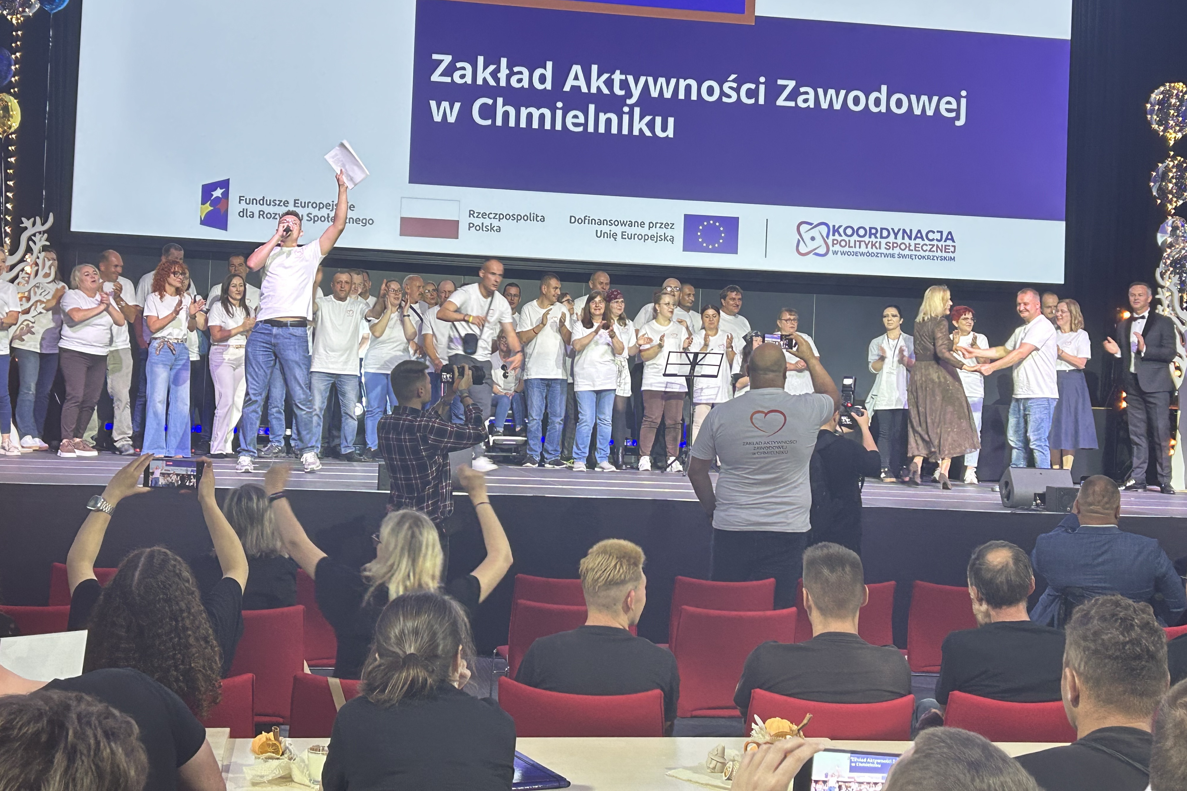 Pracownicy zakładów aktywności zawodowej spotkali się w Kielcach