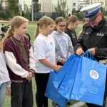 14.09.2026. Busko-Zdrój. Uczniowie Szkoły Podstawowej nr 2 w Busku-Zdroju odebrali kaski ochronne / Fot. Kamil Król - Radio Kielce