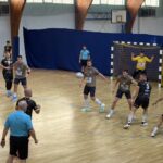 26.09.2026. Końskie. Mecz I ligi piłki ręcznej KSSPR Końskie - AZS UW Ochota Warszawa / Fot. Kamil Król - Radio Kielce