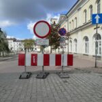 10.09.2026. Kielce. Tymczasowa organizacja ruchu w obrębie Placu Wolności i przyległych ulic / Fot. Jarosław Kubalski – Radio Kielce
