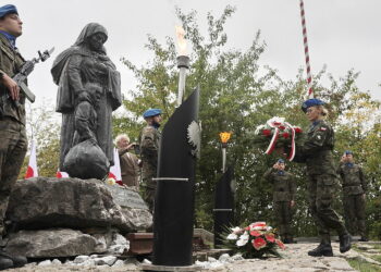 17.09.2026 Kielce. Uroczystości upamiętniające 87. rocznicę wkroczenia wojsk sowieckich do Polski / Fot. Jarosław Kubalski - Radio Kielce