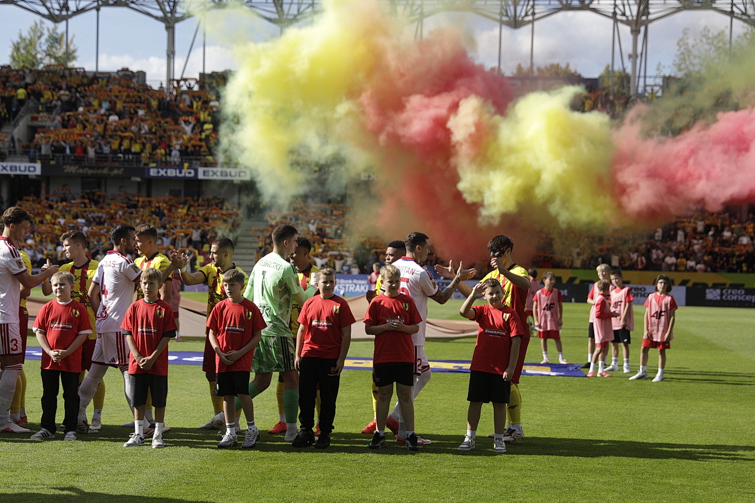 Kielce. Mecz Korona Kielce – Raków Częstochowa