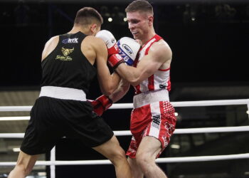 19.09.2026. Kielce. 9. kolejka Polskiej Ligi Boksu: WKB RUSHH Kielce - RTX Golden Team Nowy Sącz / Fot. Jarosław Kubalski - Radio Kielce