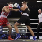 19.09.2026. Kielce. 9. kolejka Polskiej Ligi Boksu: WKB RUSHH Kielce - RTX Golden Team Nowy Sącz / Fot. Jarosław Kubalski - Radio Kielce
