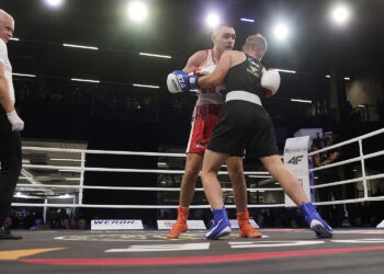 19.09.2026. Kielce. 9. kolejka Polskiej Ligi Boksu: WKB RUSHH Kielce - RTX Golden Team Nowy Sącz / Fot. Jarosław Kubalski - Radio Kielce