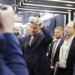 Prezydent Karol Nawrocki na MSPO: Polska ma potencjał zbrojeniowy - Radio Kielce 08.09.2026. Kielce. Targi Kielce. Prezydent Karol Nawrocki na 34. Międzynarodowym Salonie Przemysłu Obronnego w Kielcach / Fot. Jarosław Kubalski - Radio Kielce