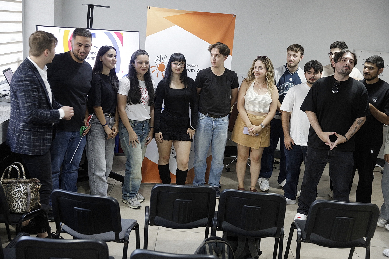Przystanek Młodych otwarty. Z oferty skorzystają także starsi Kielczanie - Radio Kielce 09.09.2026. Kielce. Siedziba Regionalnego Centrum Wolontariatu przy. ul. Żeromskiego. Konferencja dot. tegorocznej edycji Przystanku Młodych / Fot. Jarosław Kubalski - Radio Kielce
