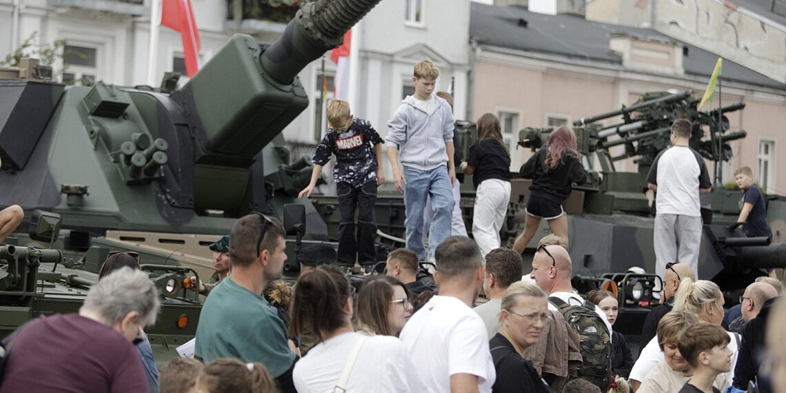 Czołgi na ulicach Kielc, wojsko dla cywilów podczas Army Days
