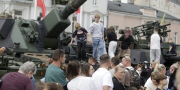 Czołgi na ulicach Kielc, wojsko dla cywilów podczas Army Days