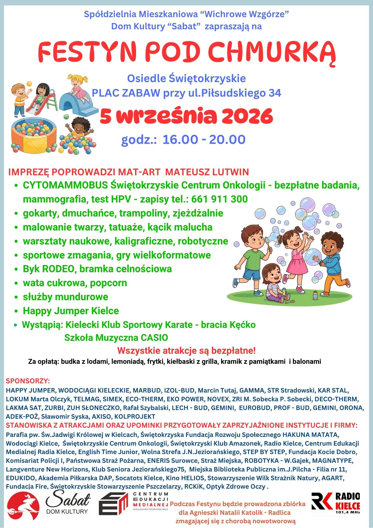 Festyn Pod Chmurką - Radio Kielce