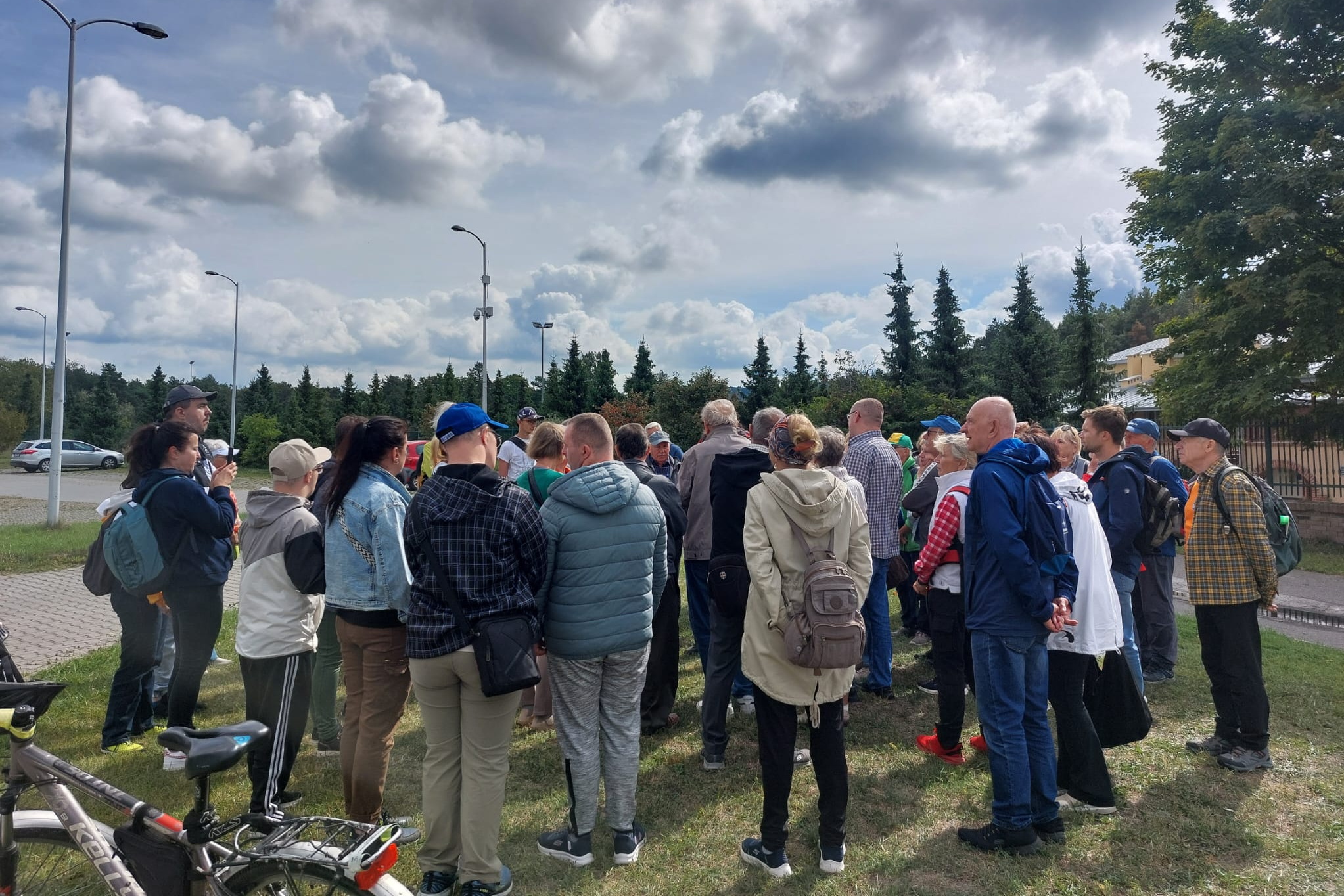 „Spacer w ciemno” na Stadionie Leśnym
