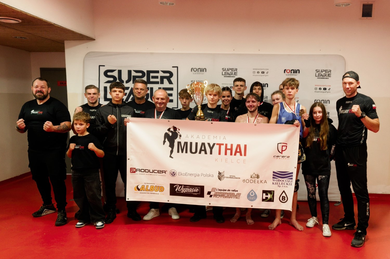 Akademia Muay Thai Kielce najlepszym klubem SuperLeague Fights