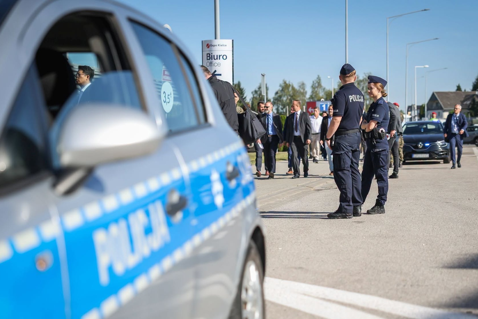 Incydenty na MSPO. Nielegalna amunicja i rozlany kwas