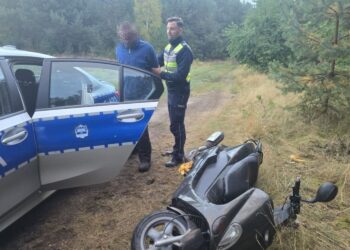 Pościg za pijanym motocyklistą