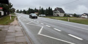 22.09.2026. Górno. Droga S74 / Fot. Aleksandra Słowak - Radio Kielce