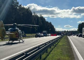 Śmiertelny wypadek na S7. Droga zablokowana