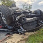 25.10.2026. Brzozowa. Wypadek / źródło: KPP Opatów