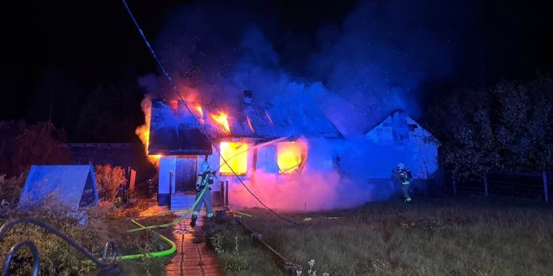 Seniorka zginęła w pożarze