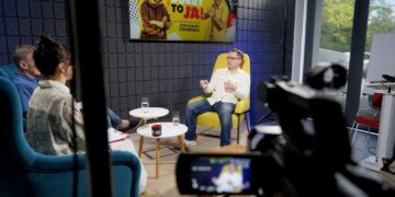 Grzegorz Kędzierski – gość audycji „Dzień dobry to Ja! Rozmowy inne niż wszystkie w Radiu Kielce” / Fot. Piotr Kwaśniewski - Radio Kielce