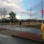 31.10.2026. Droga wojewódzka nr 764. Obwodnica Daleszyc. Wypadek / Fot. Marta Gajda-Kruk