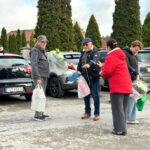 30.10.2026. Starachowice. Akcja rozdawania odblasków / Fot. St. sierżant Klaudia Saramak KPP Starachowice