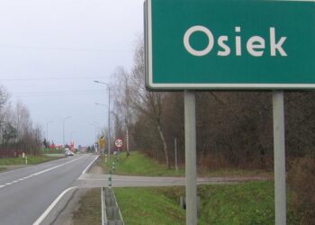 Osiek. Obwodnica Osieka / Źródło: GDDKiA Kielce