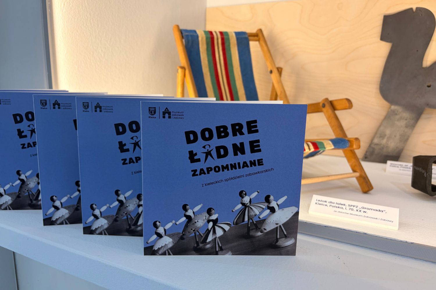 05.10.2026. Kielce. Muzeum Zabawek i Zabawy. Konferencja przed wystawą „Dobre, ładne, zapomniane. Z kieleckich spółdzielni zabawkarskich” / Fot. Dariusz Kuc - Radio Kielce