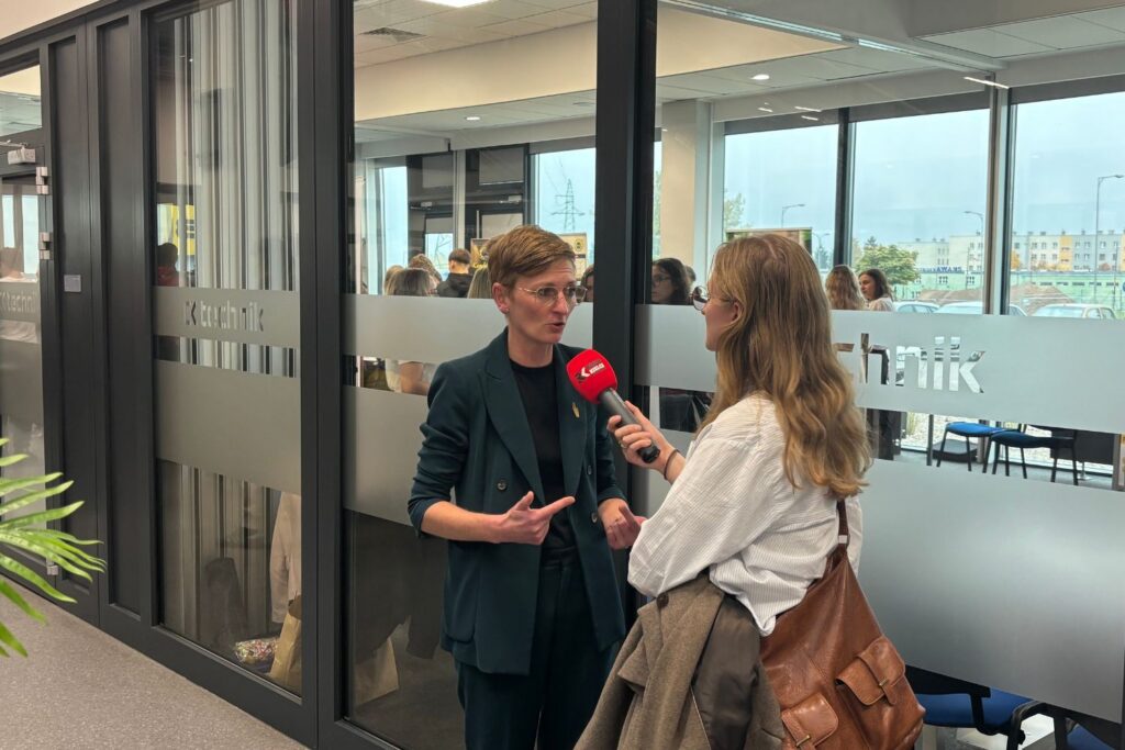 22.10.2026. Kielce. Centrum Kształcenia Zawodowego i Ustawicznego w Kielcach. Młodzieżowe Targi Przyszłości i Pracy / Fot. Natalia Bilska - Radio Kielce