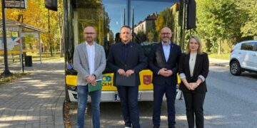 Skarżysko-Kamienna. Podsumowanie pierwszych trzech miesięcy funkcjonowania bezpłatnej komunikacji miejskiej / Fot. Anna Głąb - Radio Kielce