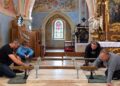 Wąchock. Przygotowanie krypt na powtórny pochówek szczątków zakonników / Fot. Opactwo Cysterskie w Wąchocku