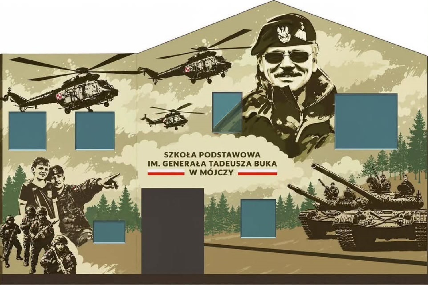 Generał z Mójczy zostanie upamiętniony na muralu